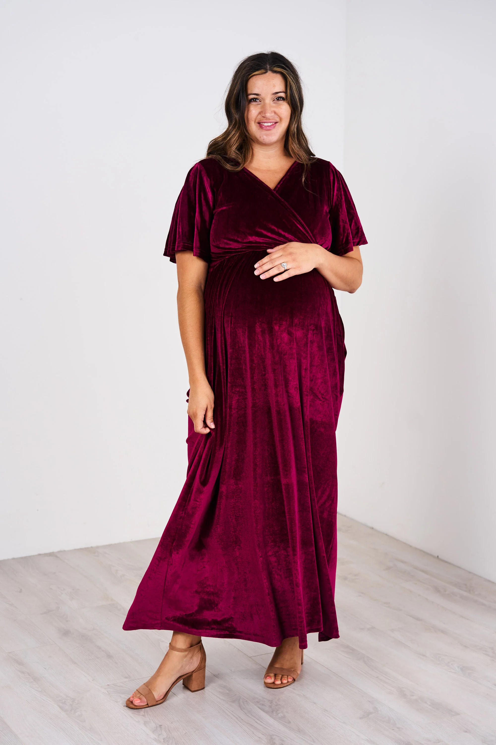 Latched Mama Velour Nursing Maxi - Last Chance - Image 10