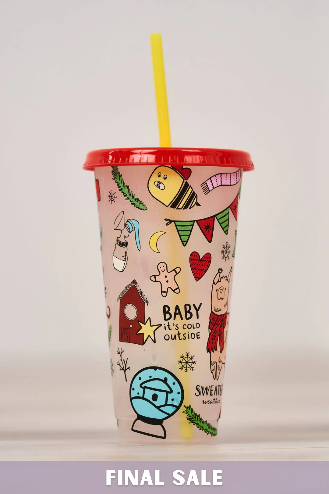 Latched Mama Winter Color Changing Cup - Final Sale - Image 3