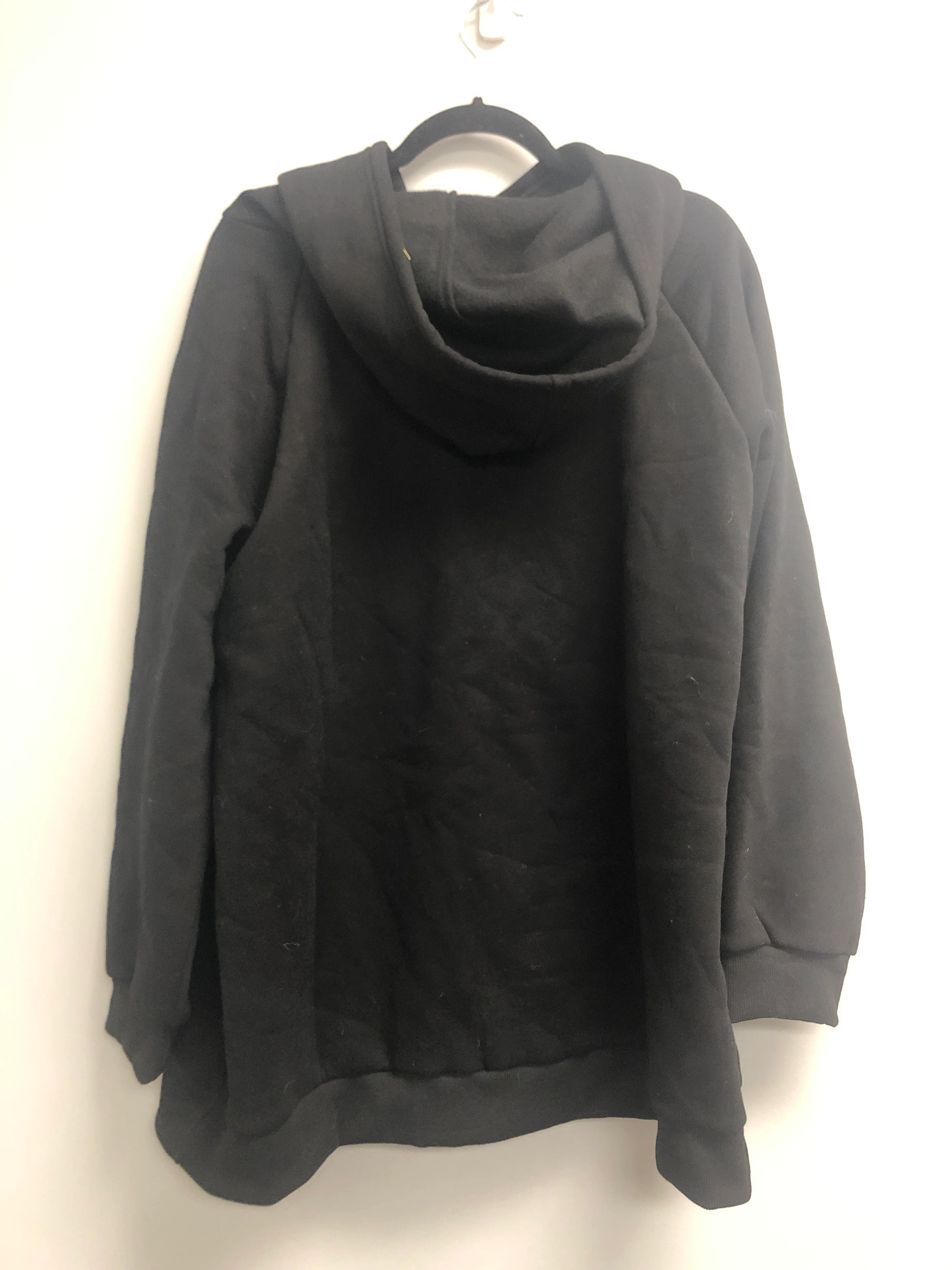 Outlet 6836 - Latched Mama 635 Harbor Nursing Hoodie - Black - 2X - Image 2