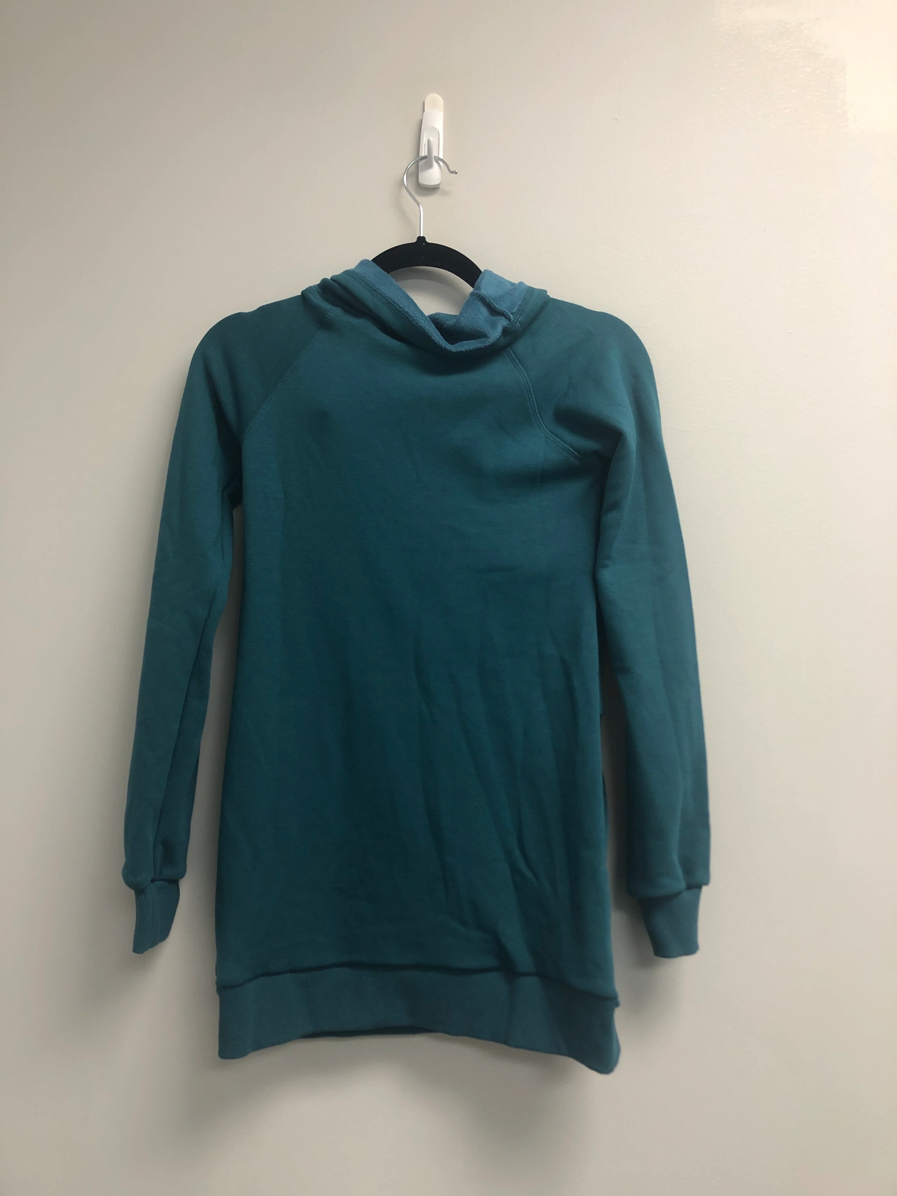 Outlet 6853 - Latched Mama Embroidered Harbor Snap Nursing Pullover - Peacock - Extra Extra Small - Image 2
