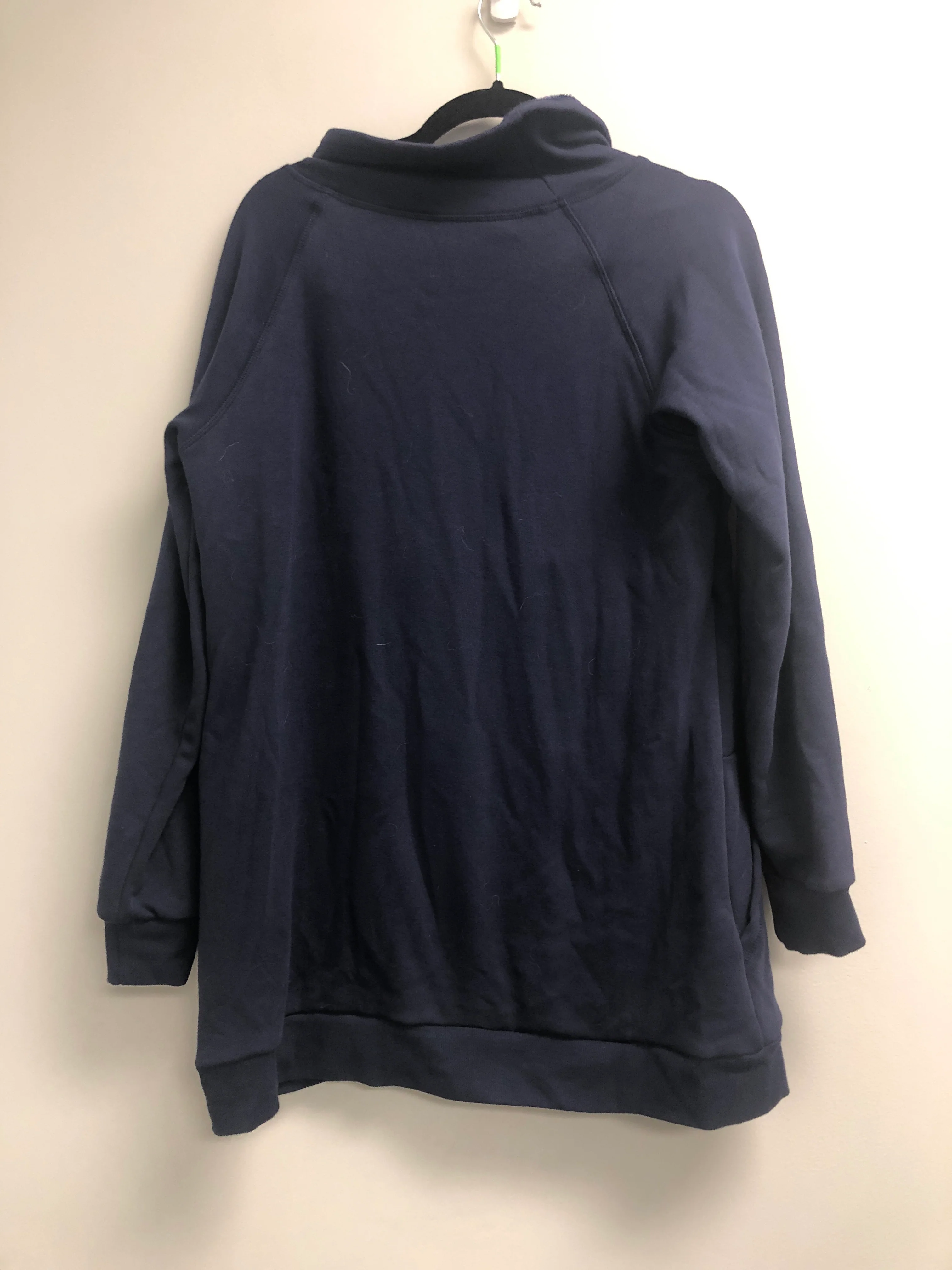 Outlet 6862 - Latched Mama Harbor Snap Nursing Pullover - Navy - Extra Large - Image 2