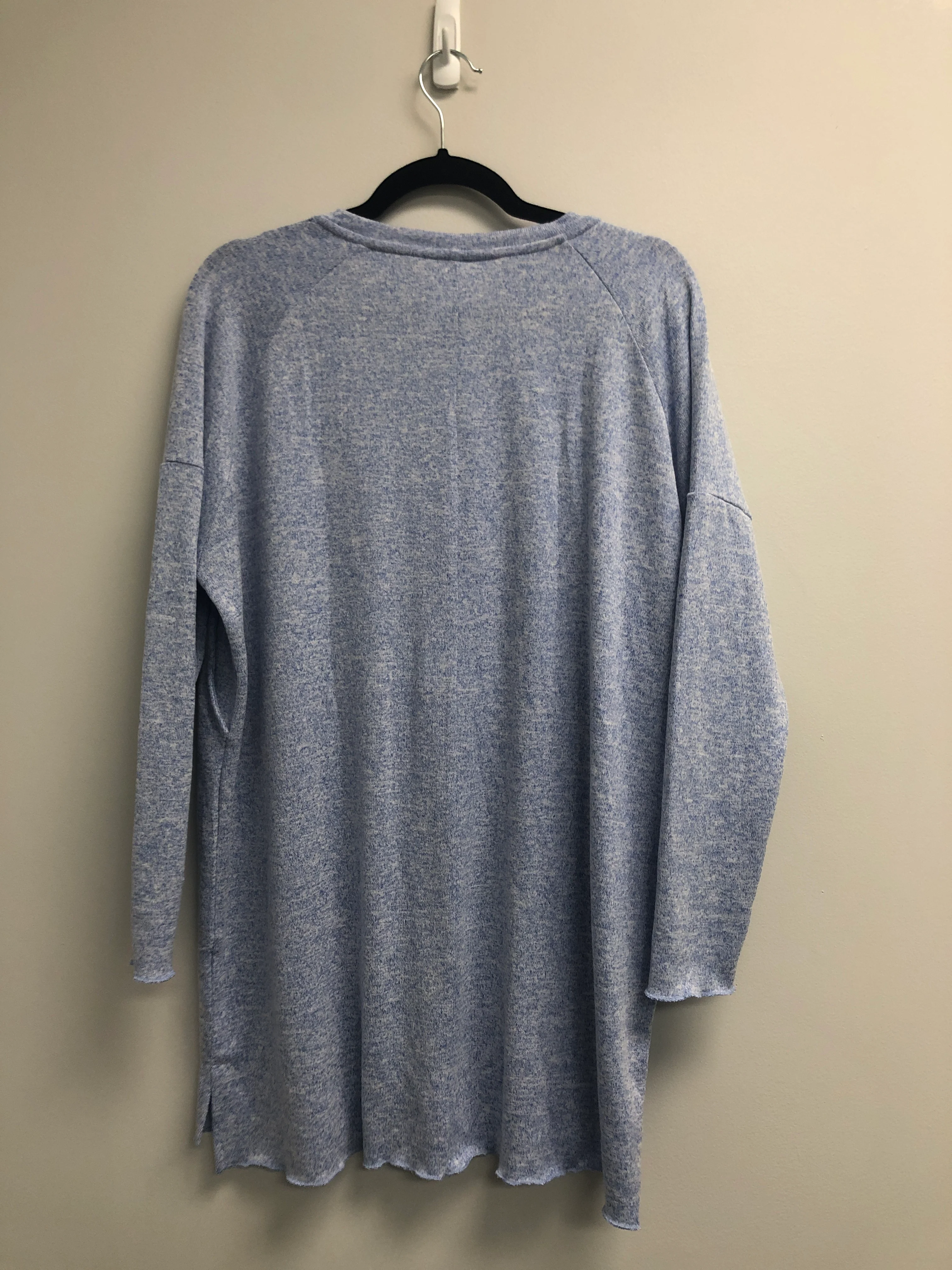 Outlet 6872 - Latched Mama Relaxed Sweater Nursing Tunic - Final Sale - Ice - M/L - Image 2