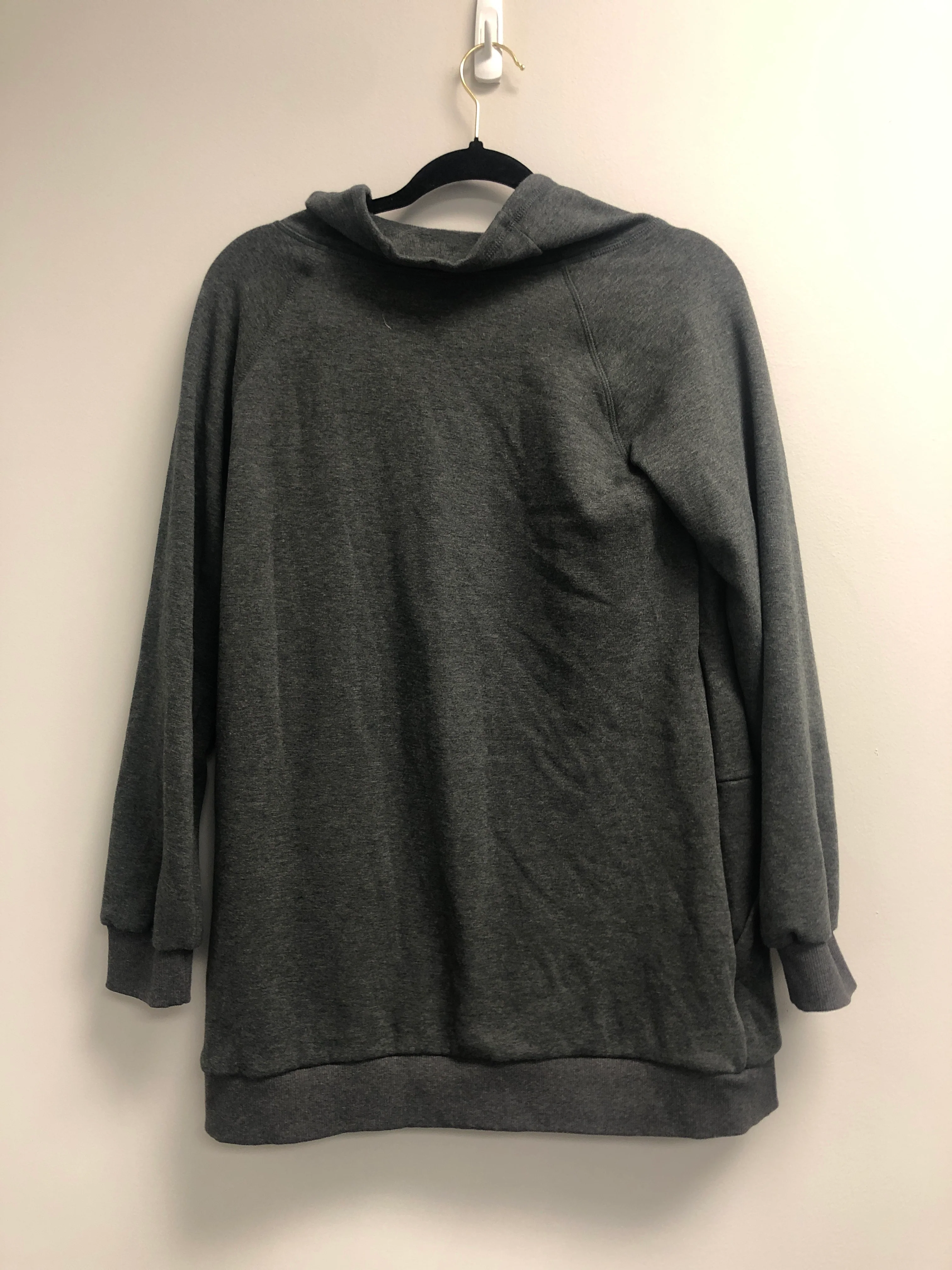 Outlet 6880 - Latched Mama Harbor Snap Nursing Pullover - Charcoal - Large - Image 2