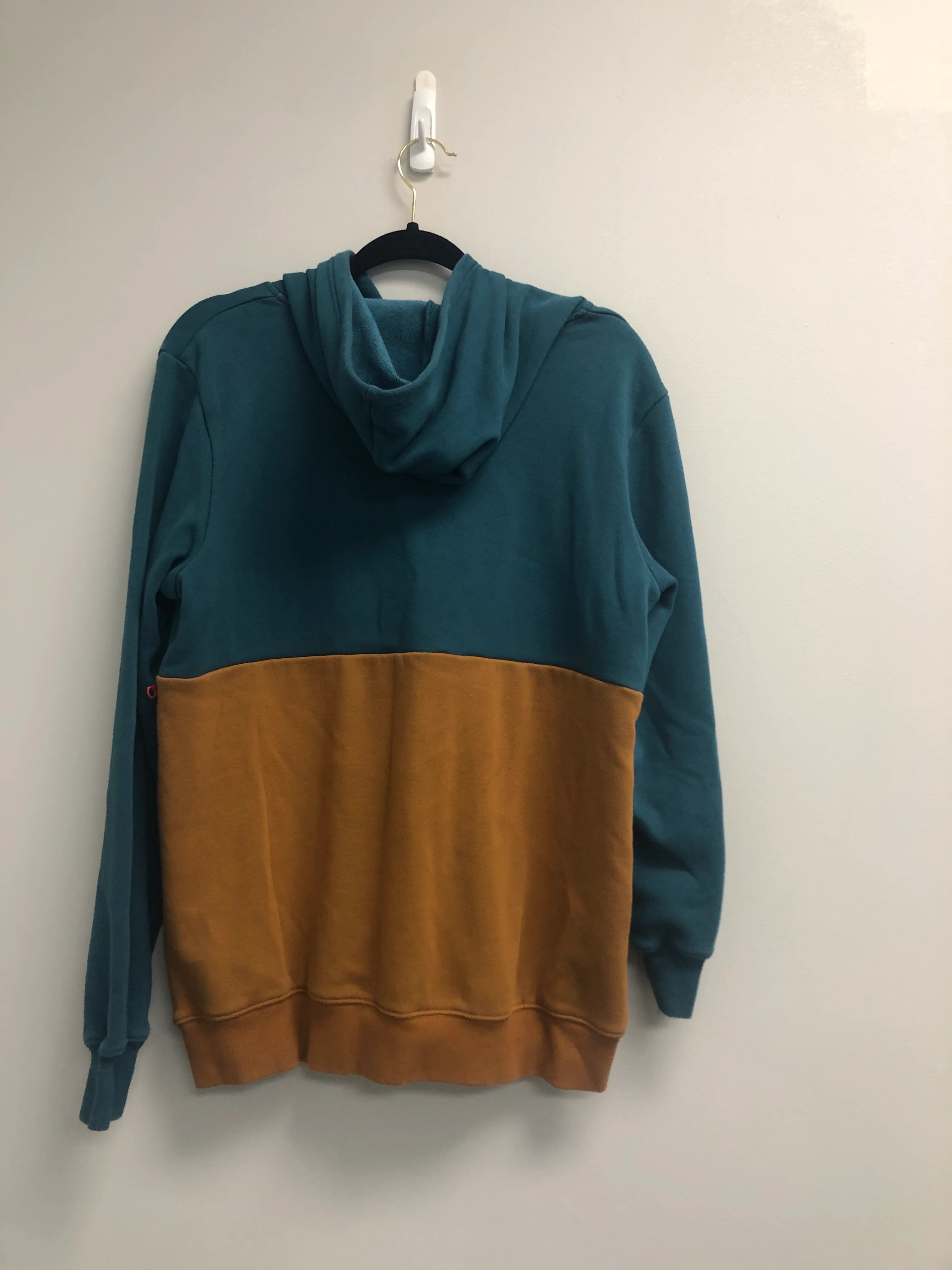 Outlet 6905 - Latched Mama Trailblazer Nursing Hoodie - Peacock/Sienna - Large - Image 2