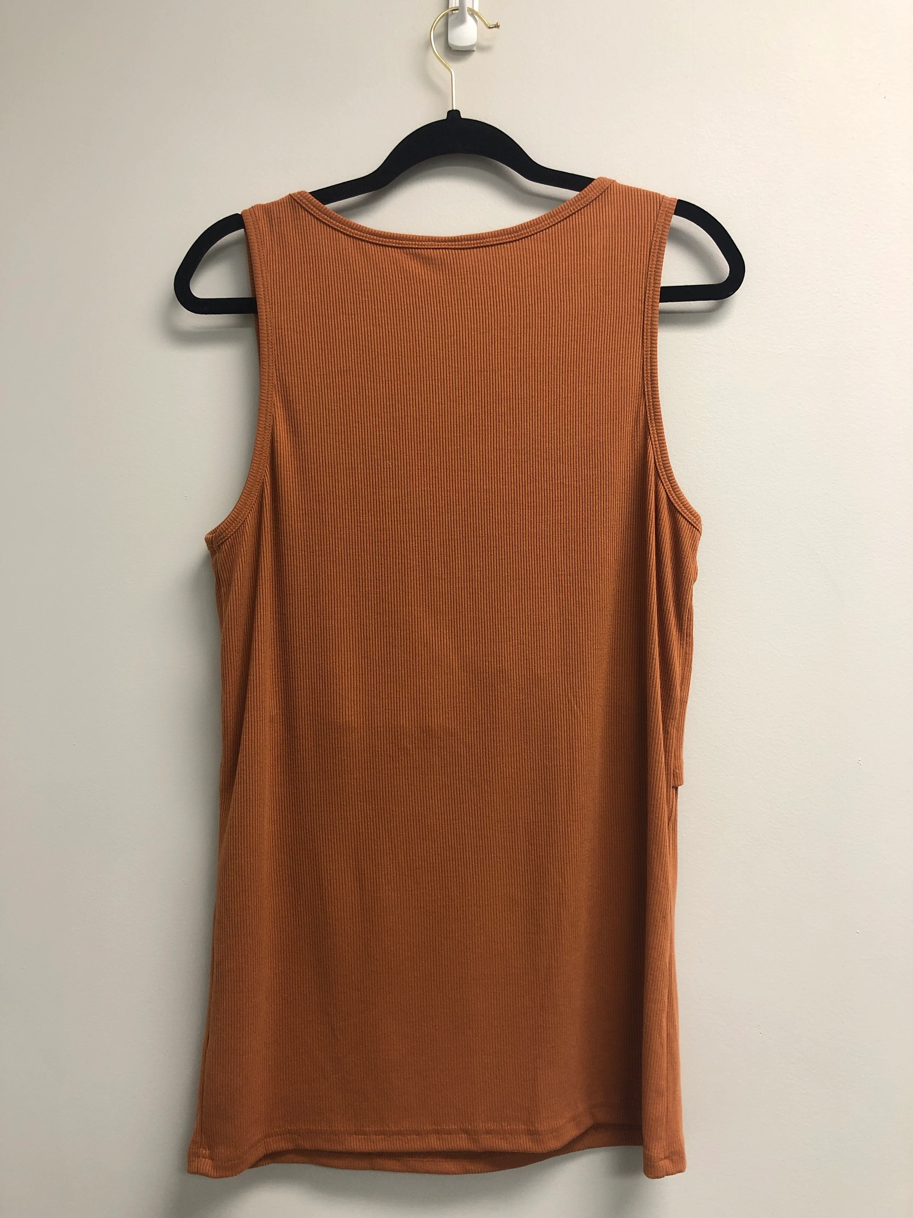 Outlet 6910 - Latched Mama Ribbed Nursing Tank - Copper - Extra Large - Image 2