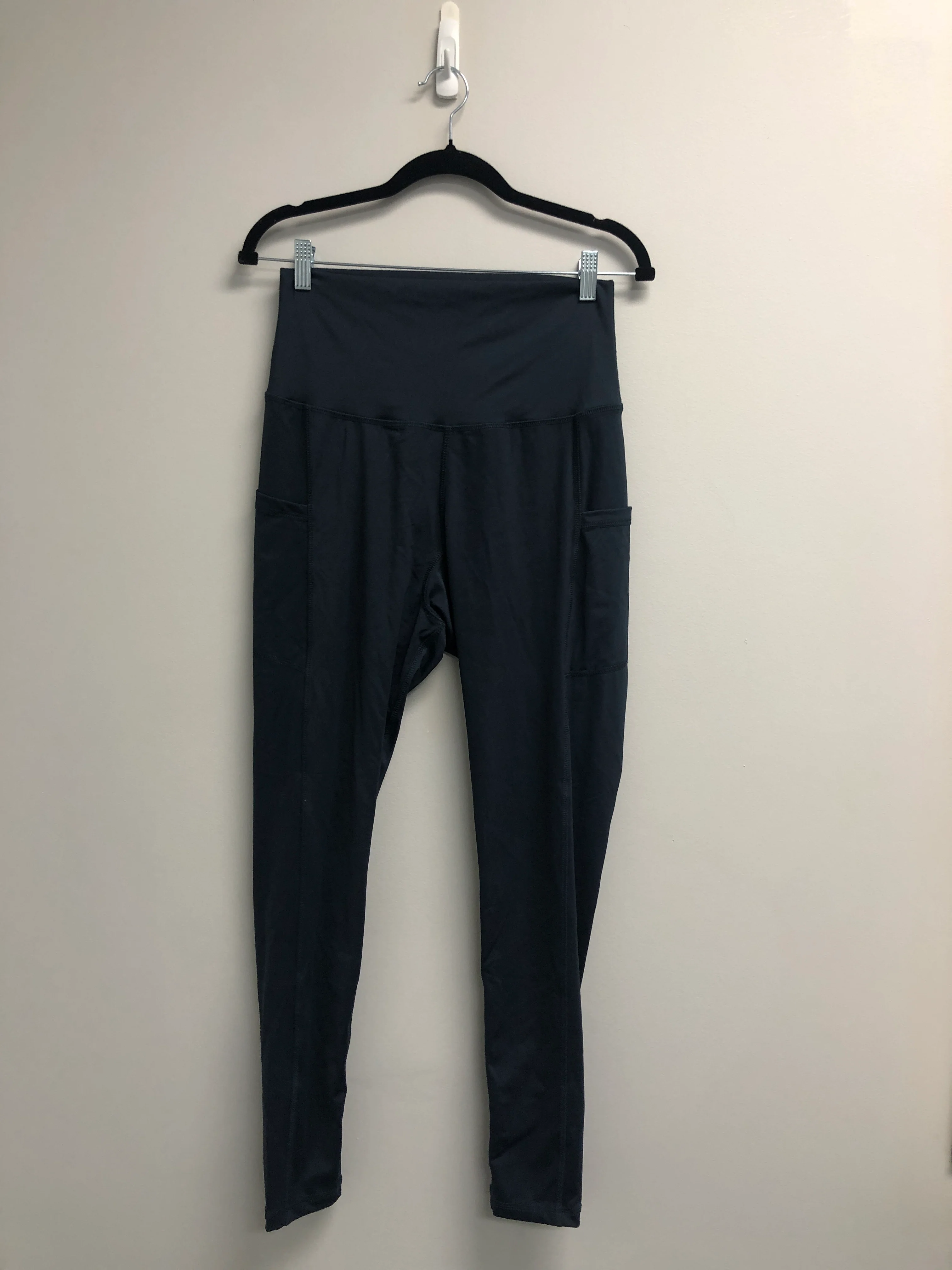 Outlet 6919 - Latched Mama High Waisted Leggings with Side Pocket - Final Sale - Dark Teal - Large