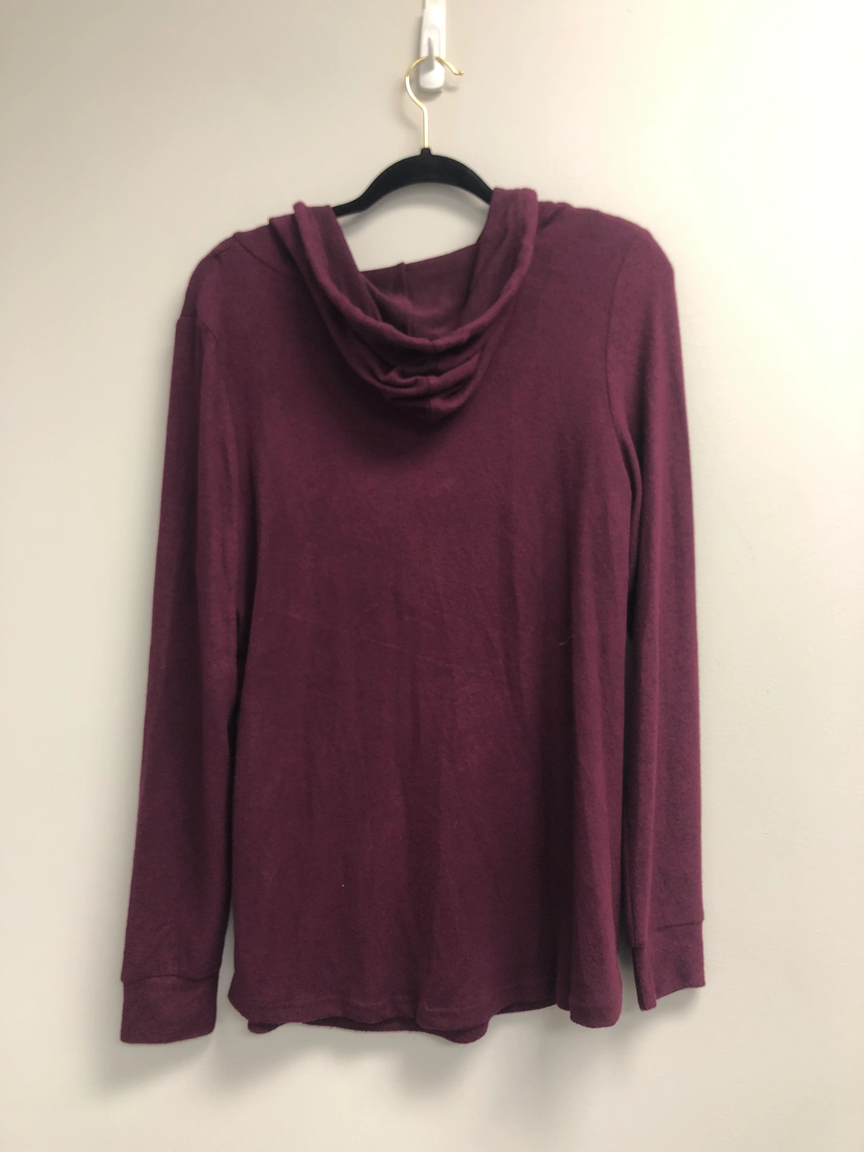 Outlet 6927 - Latched Mama Exclusive Everyday Nursing Hoodie - Blackberry - Large - Image 2
