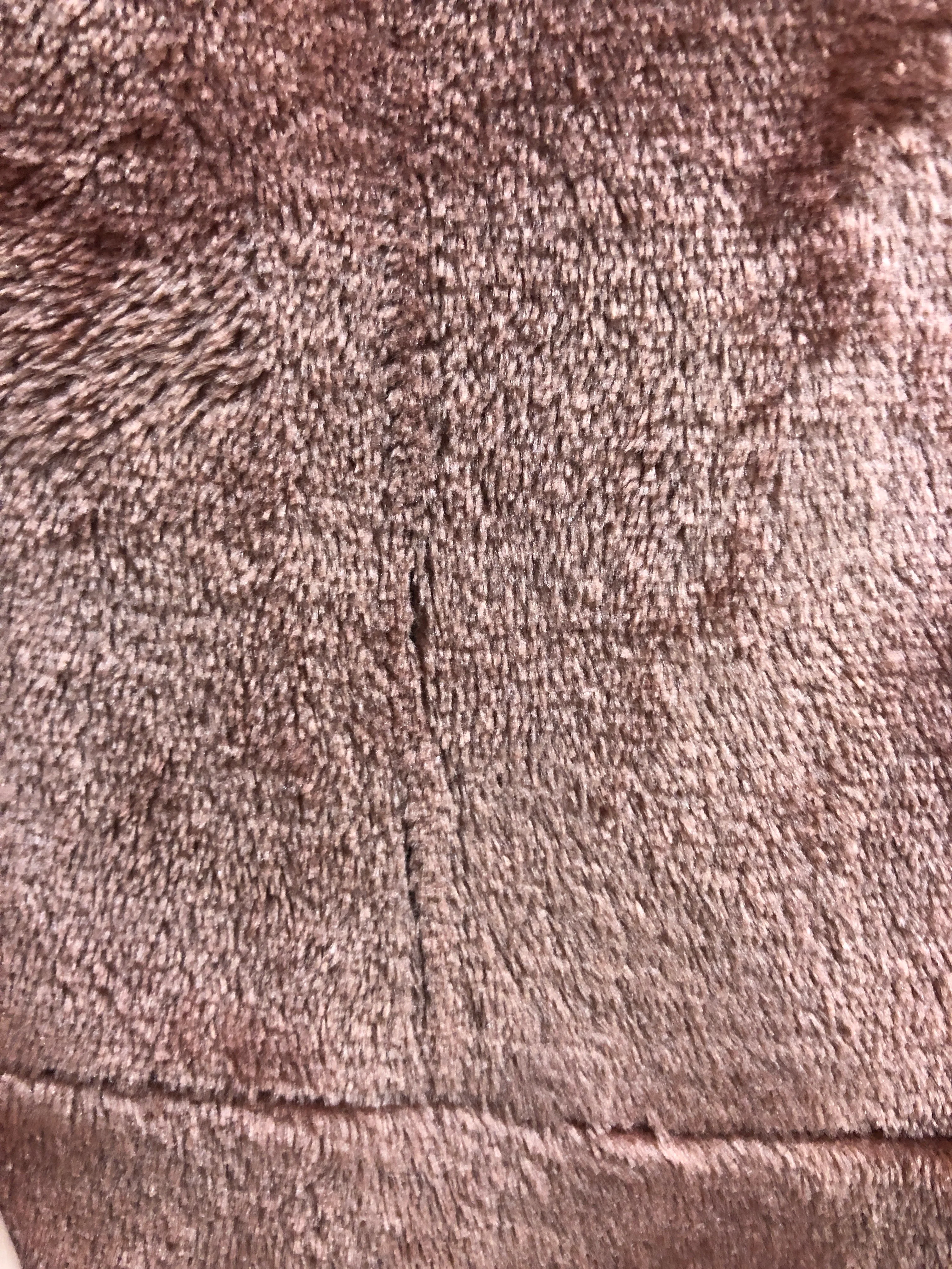 Outlet 6946 - Latched Mama Fleece Snap Nursing Pullover - Dark Mauve - Medium - Image 2