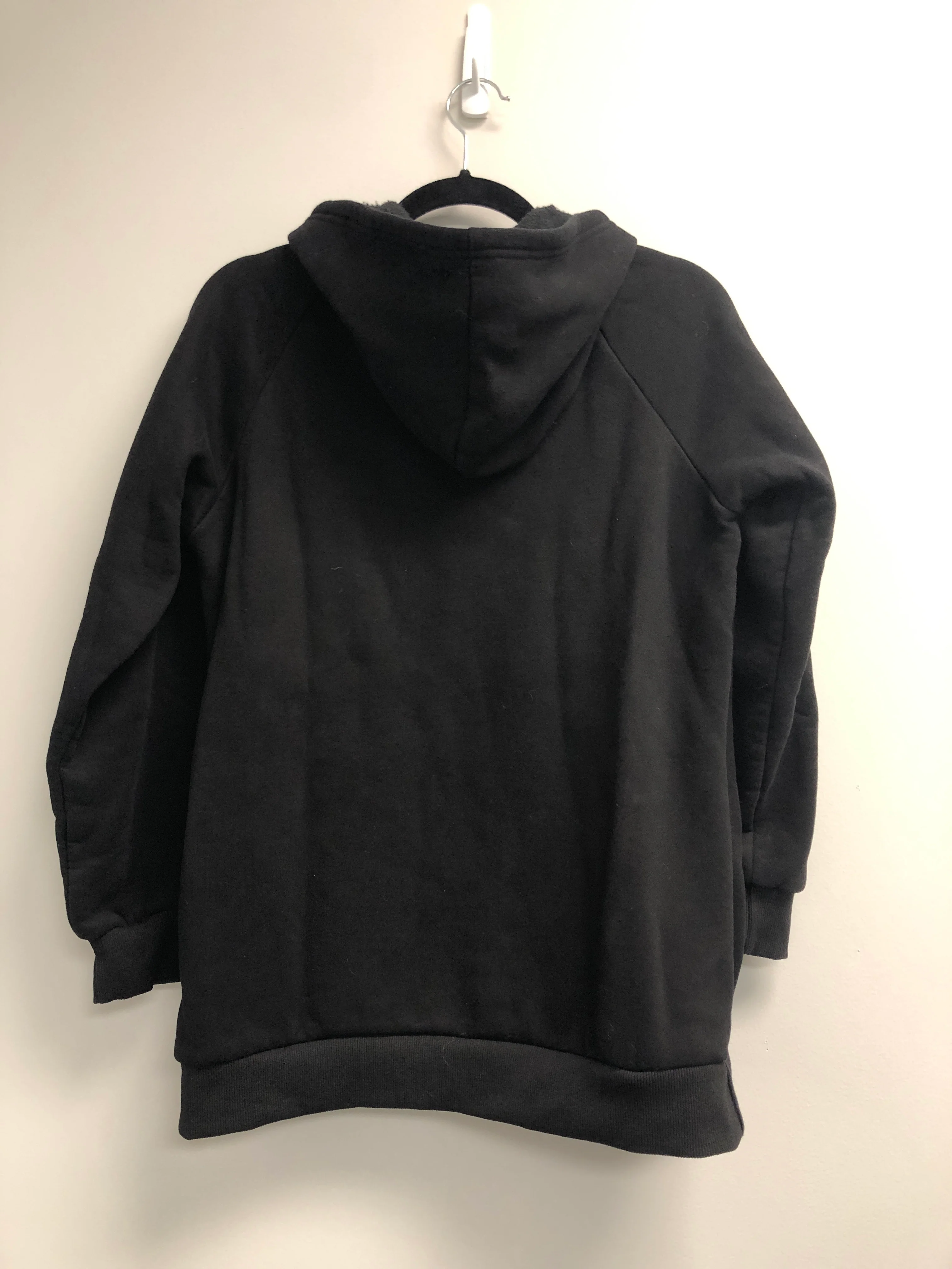 Outlet 7040 - Latched Mama 635 Harbor Nursing Hoodie - Black - Medium - Image 2