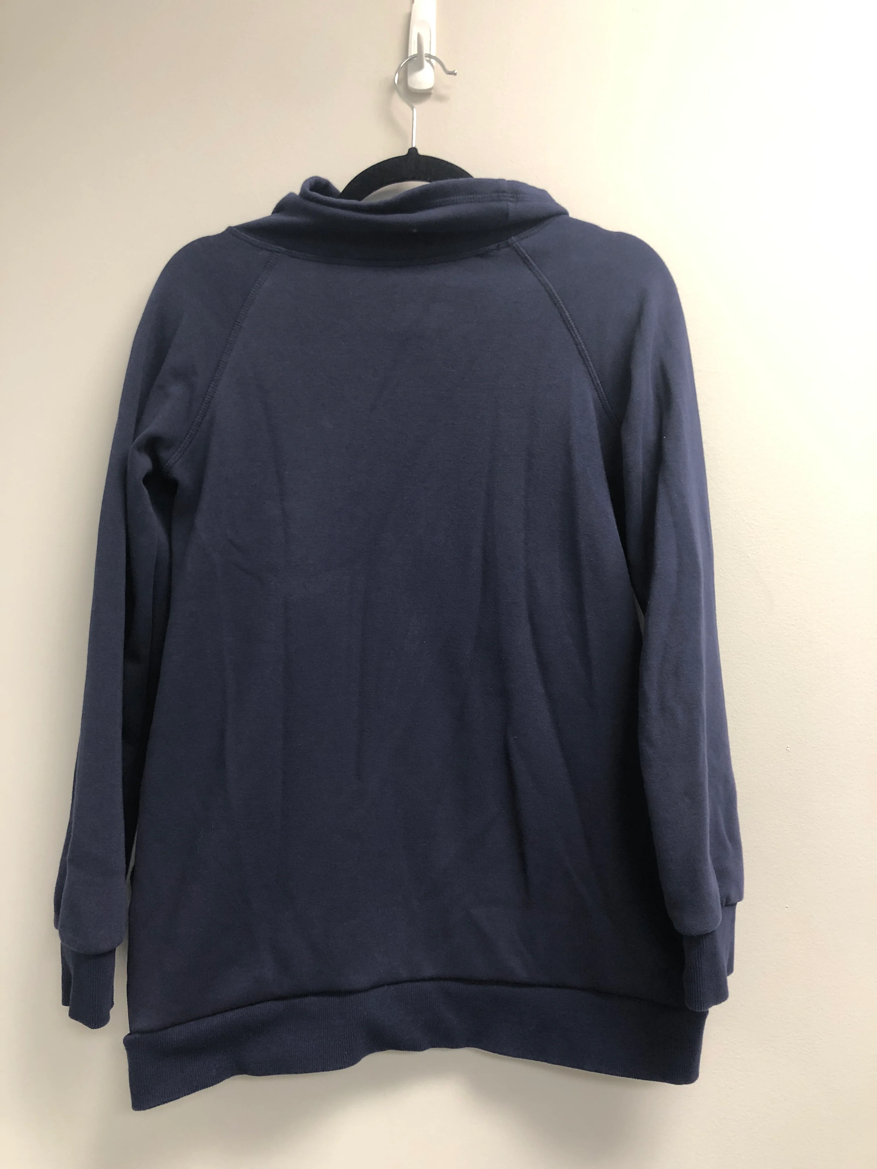 Outlet 7050 - Latched Mama Harbor Snap Nursing Pullover - Navy - Medium - Image 2