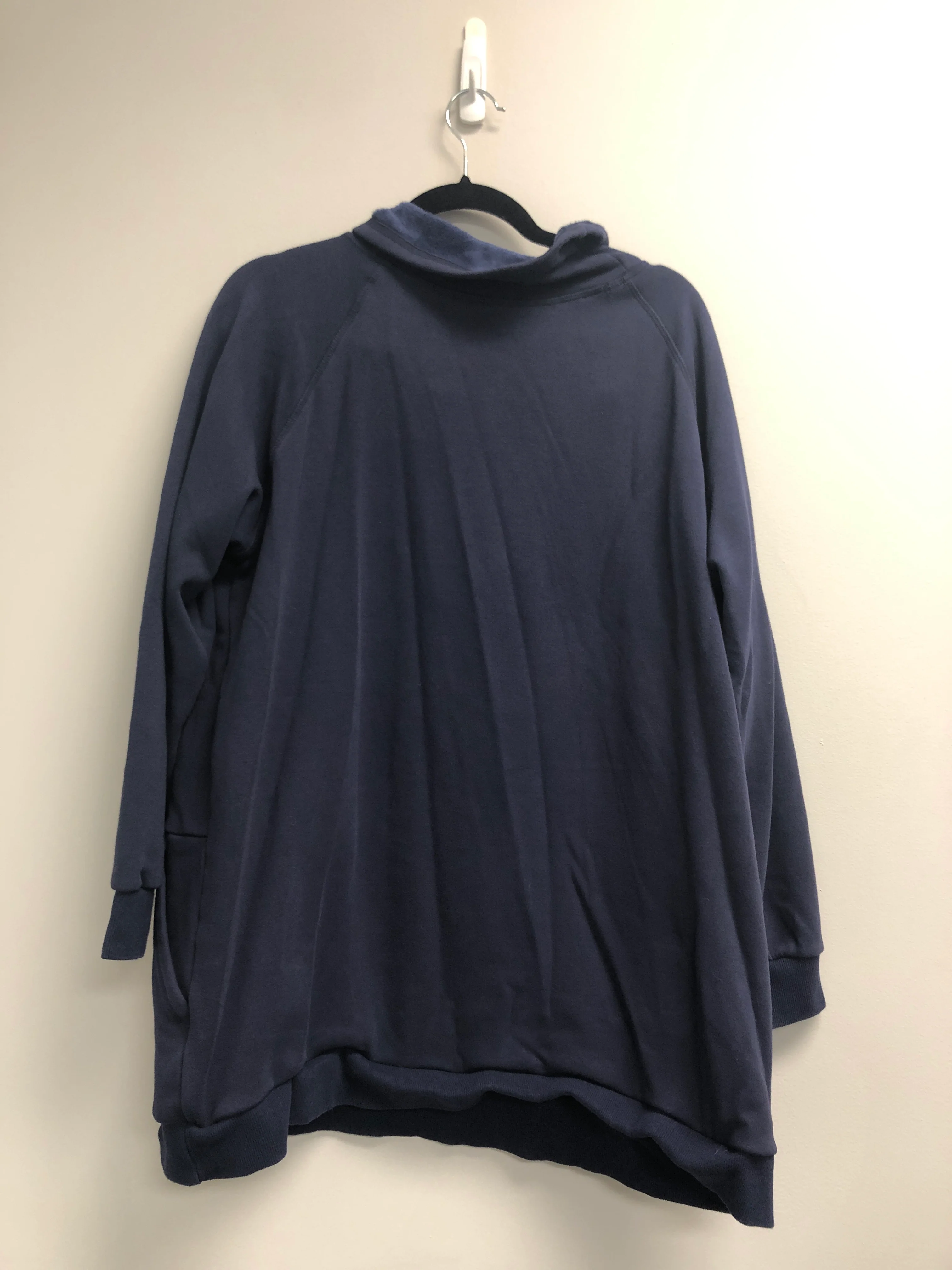 Outlet 7055 - Latched Mama Harbor Snap Nursing Pullover - Navy - 3X - Image 2