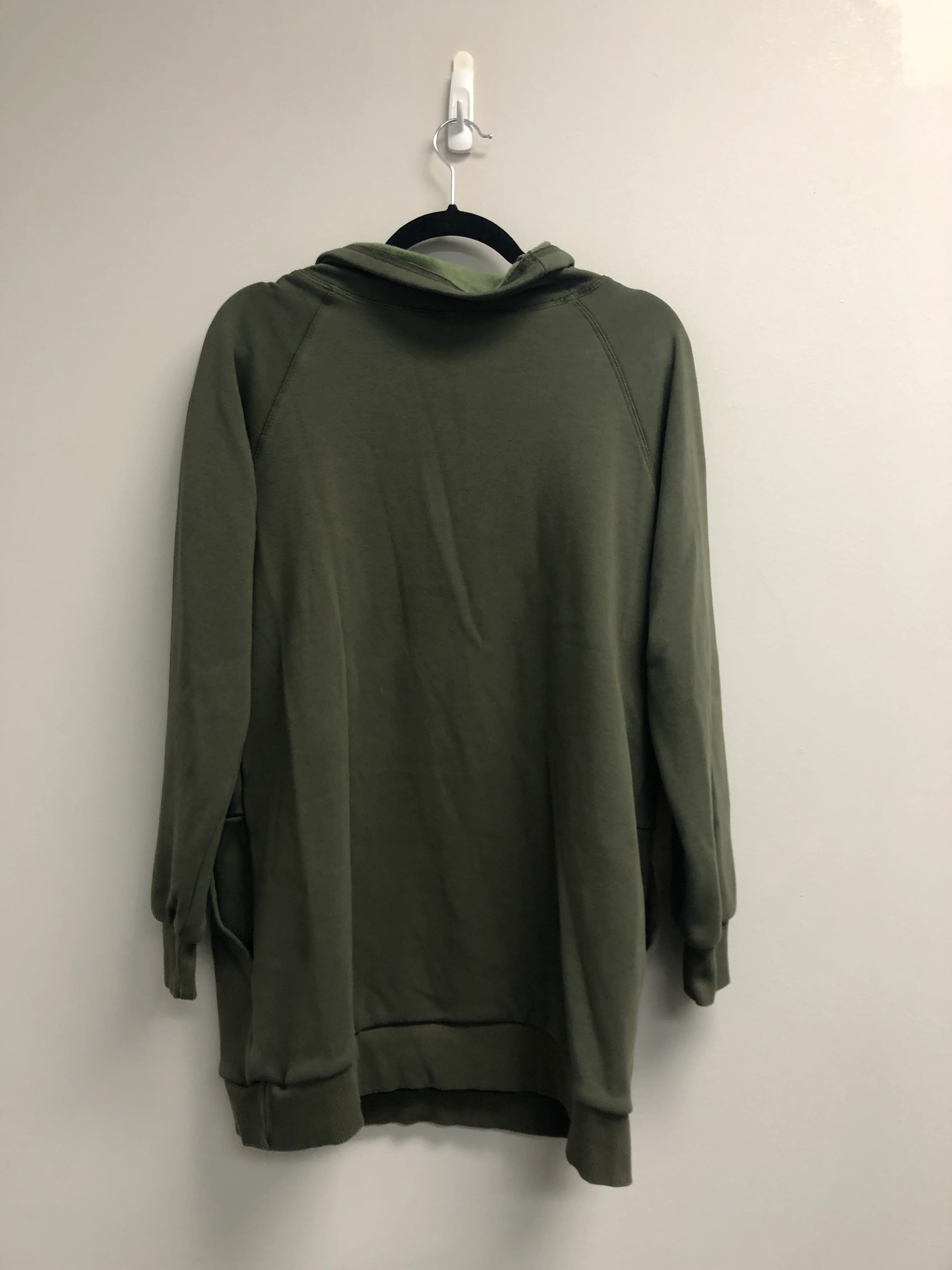 Outlet 7067 - Latched Mama Harbor Snap Nursing Pullover - Green - Extra Large - Image 2