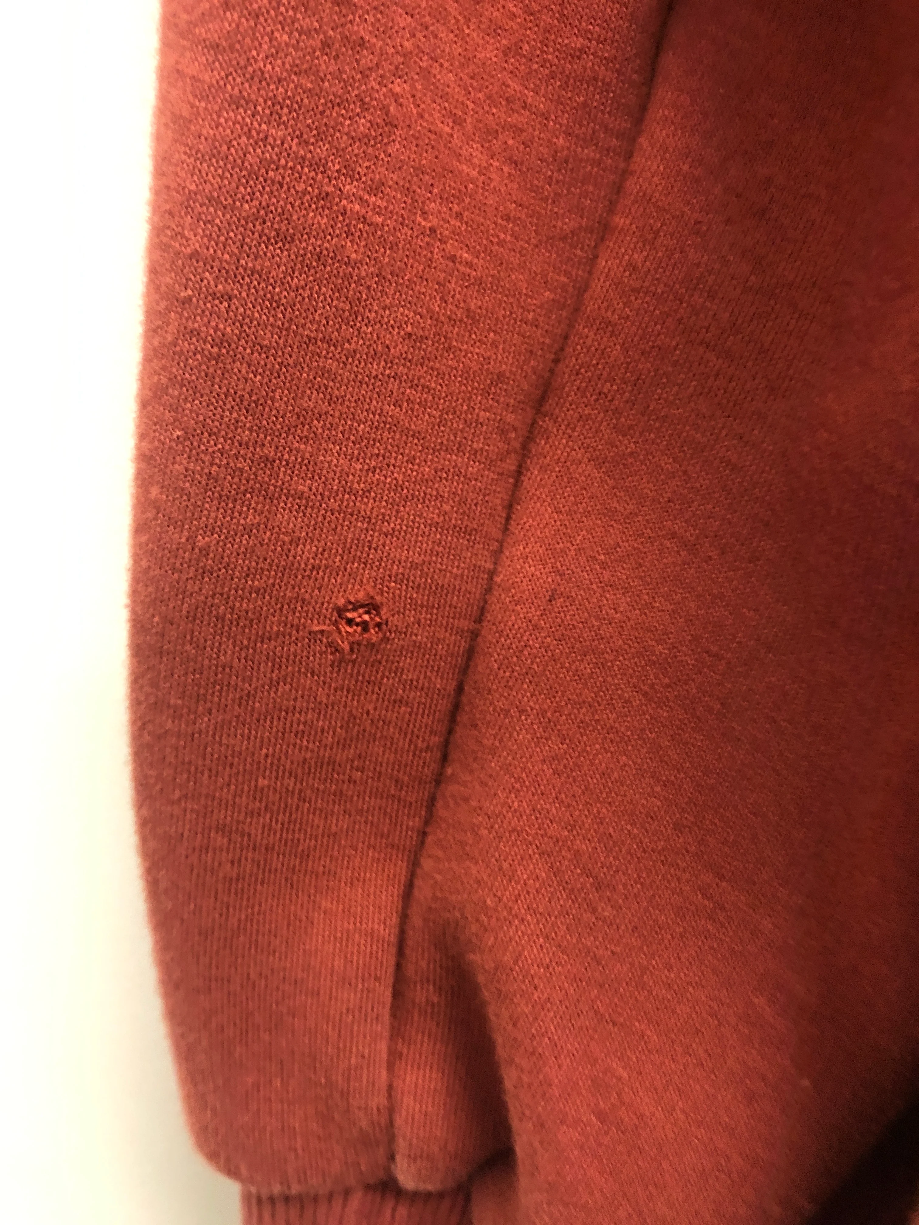 Outlet 7088 - Latched Mama Harbor Snap Nursing Pullover - Rust - Extra Large - Image 3