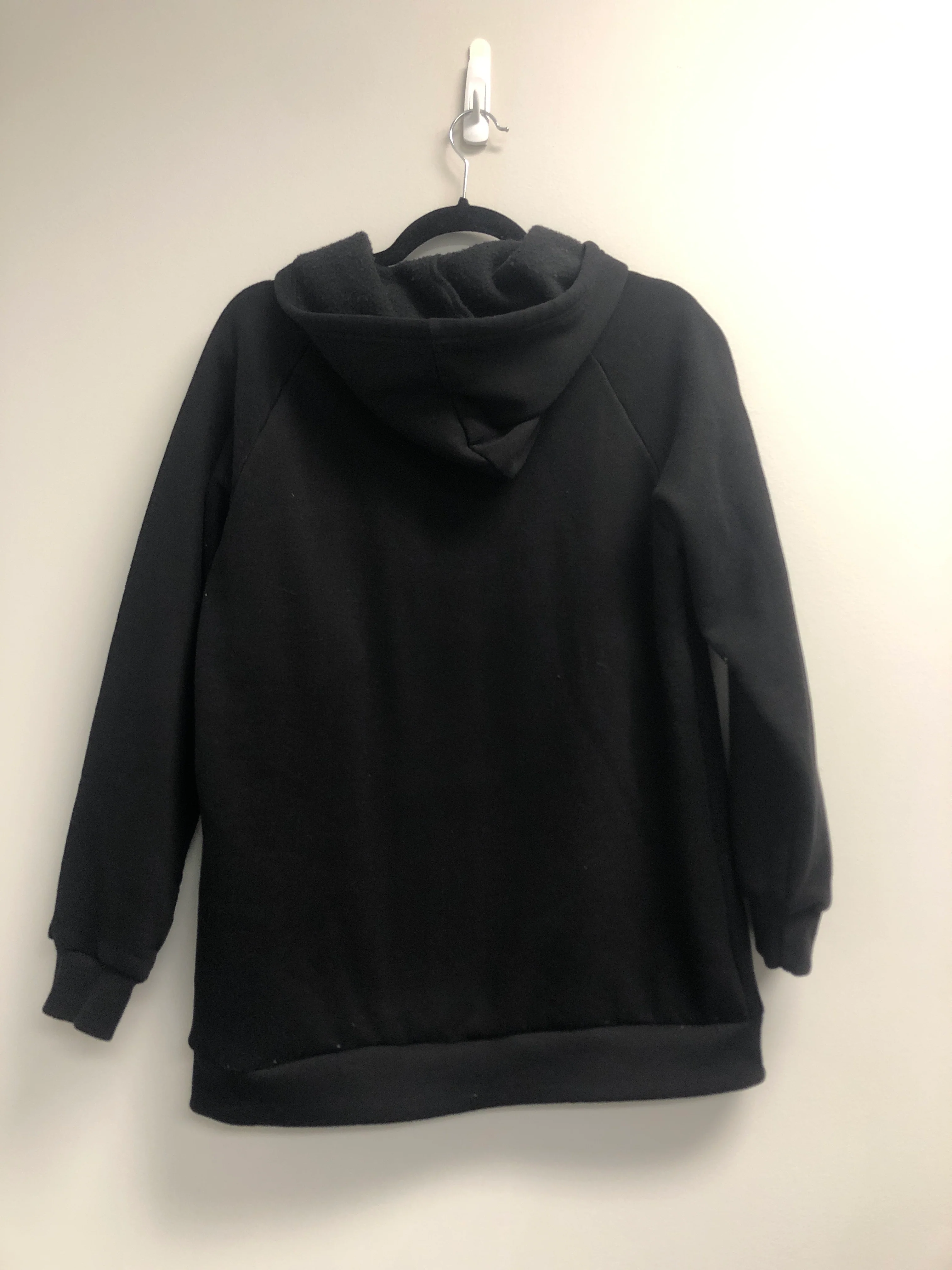 Outlet 7098 - Latched Mama 635 Harbor Nursing Hoodie - Final Sale - Black - Large - Image 2