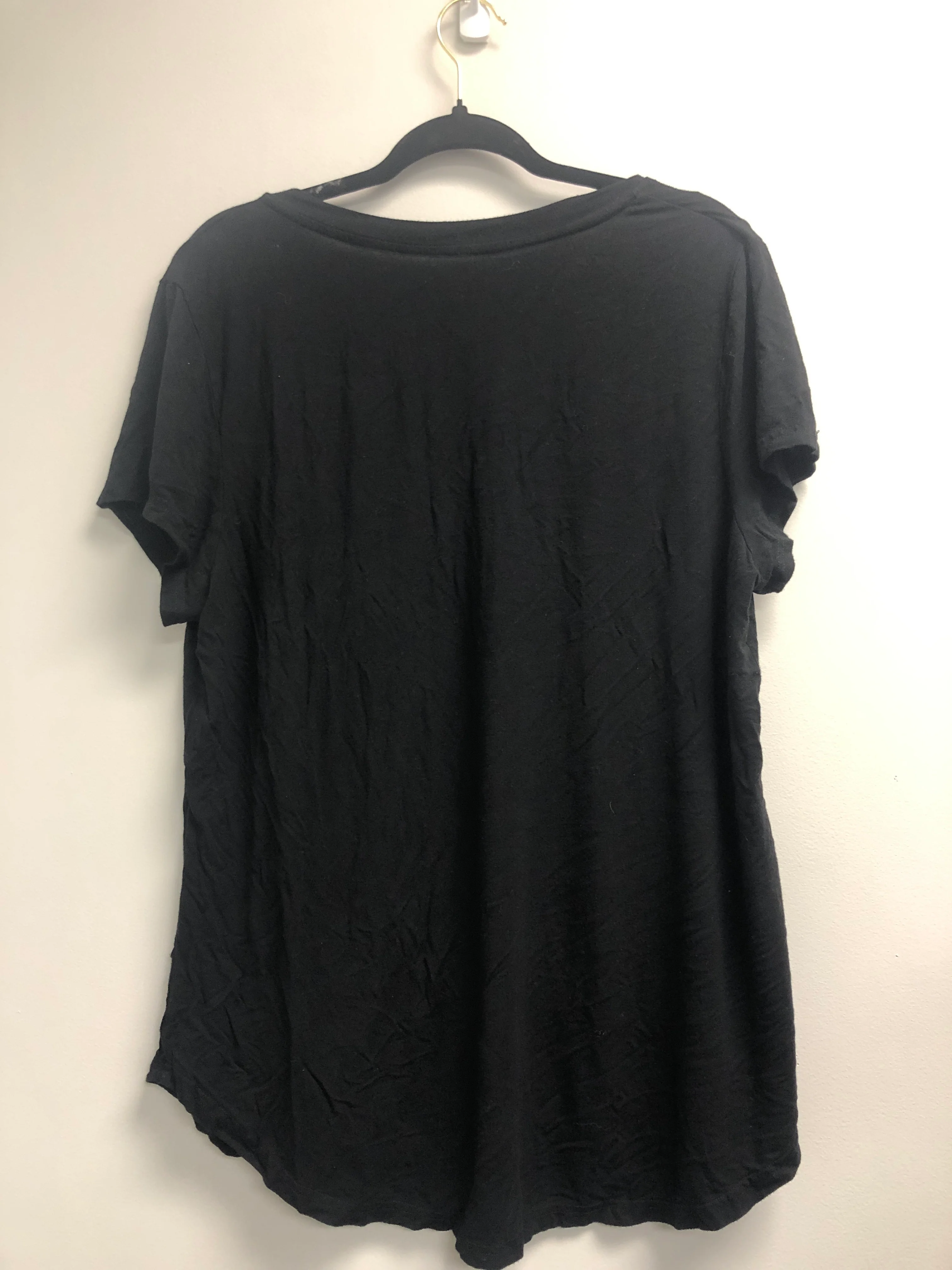 Outlet 7123 - Latched Mama Cool Nursing Tee - Final Sale - Black - 1X - Image 2