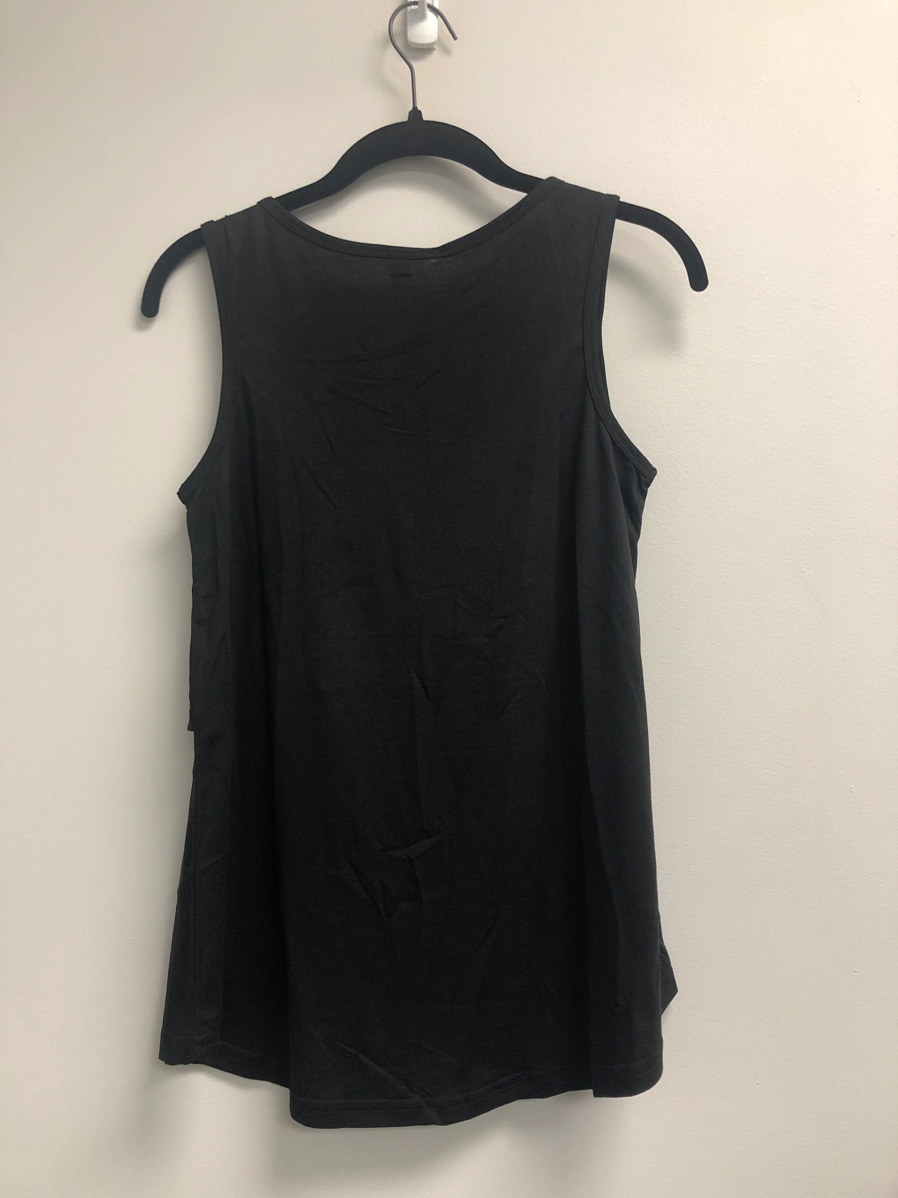 Outlet 7136 - Latched Mama Swing Nursing Tank - Final Sale - Black - Small - Image 2