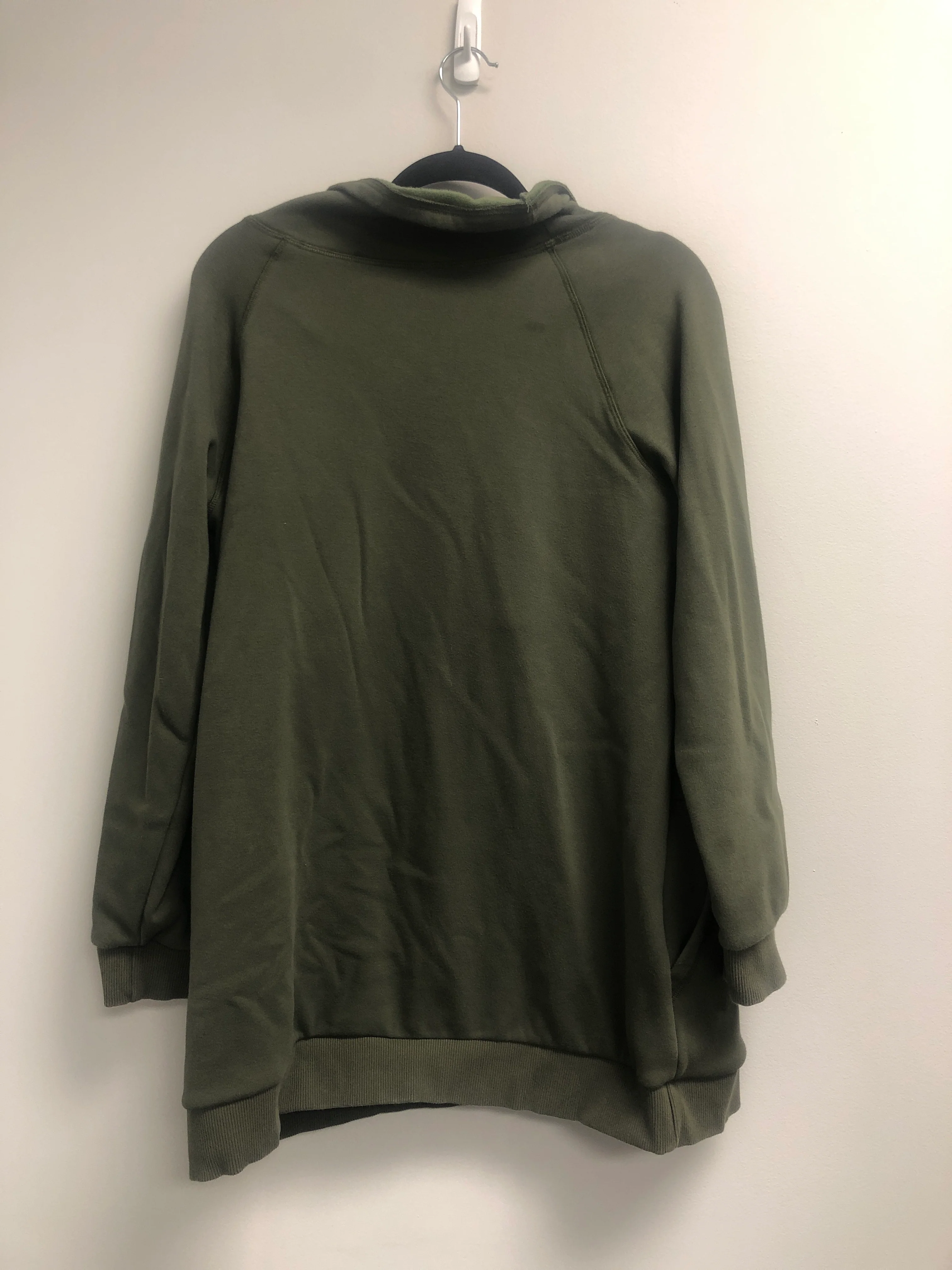 Outlet 7144 - Latched Mama Harbor Snap Nursing Pullover - Green - 1X - Image 3
