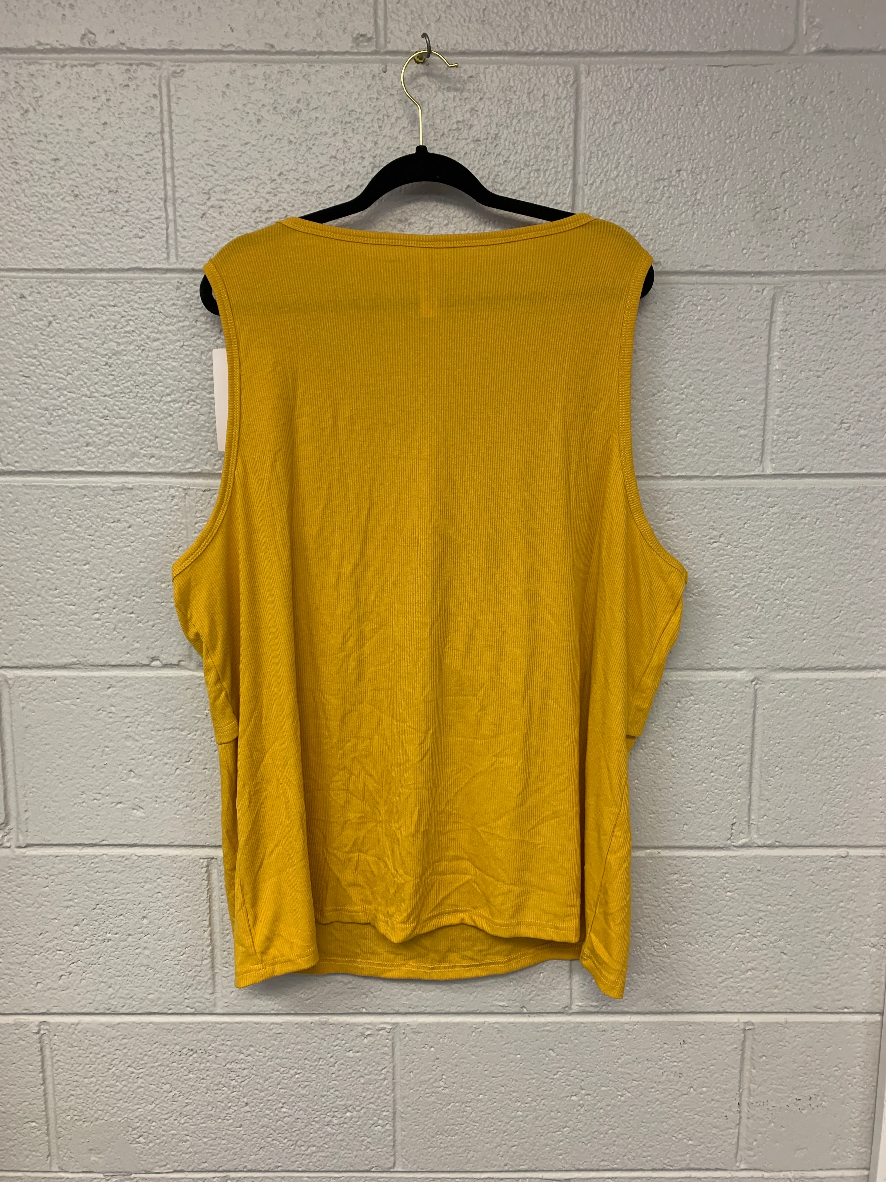 Outlet 7195 - Latched Mama Ribbed Nursing Tank - Marigold - 3X - Image 2