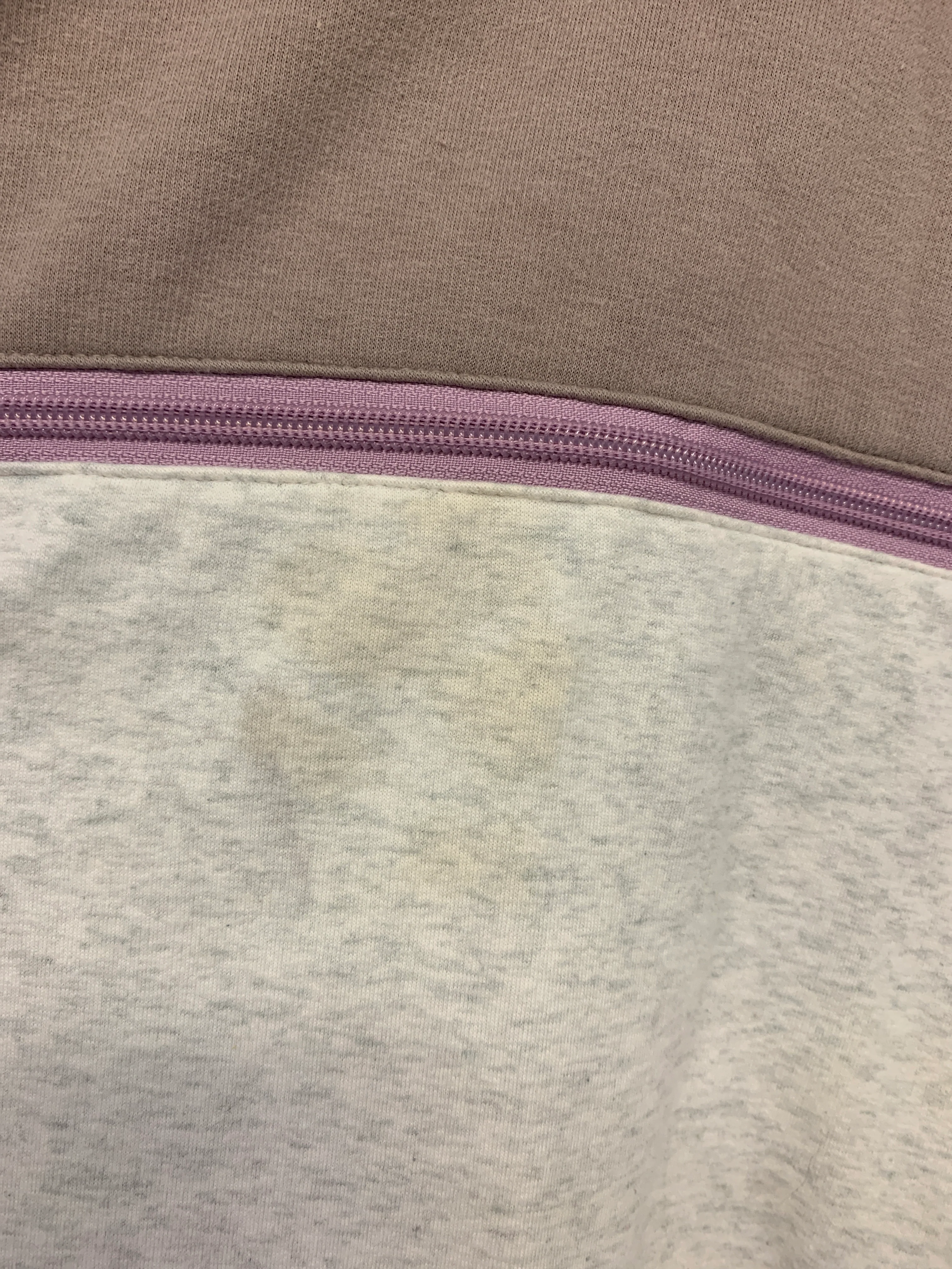 Outlet 7222 - Latched Mama Trailblazer Nursing Hoodie - Taupe/Oatmeal - 2X - Image 2