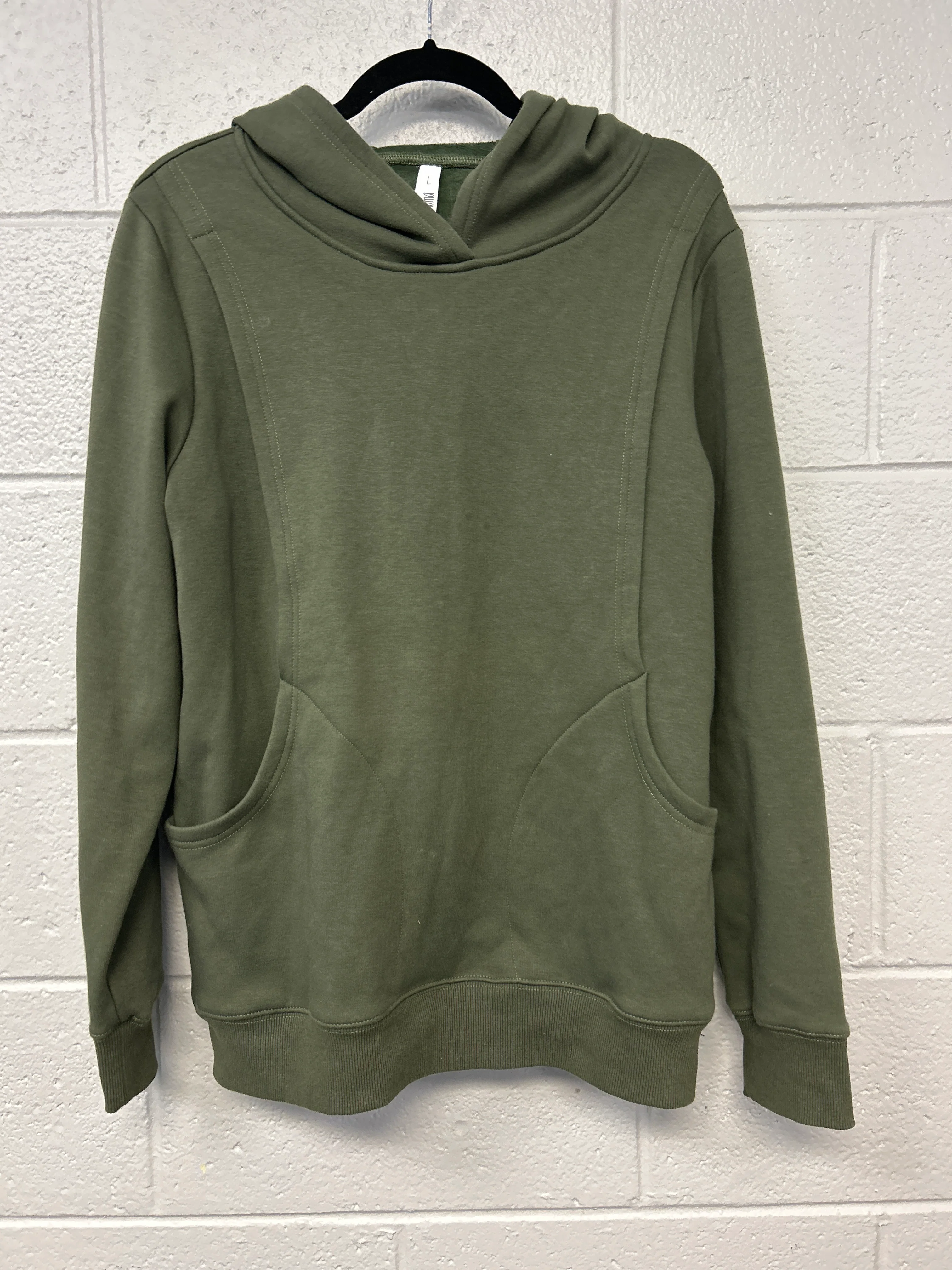 Outlet 7236 - The Latched Mama Heavy Hoodie - Green - Large