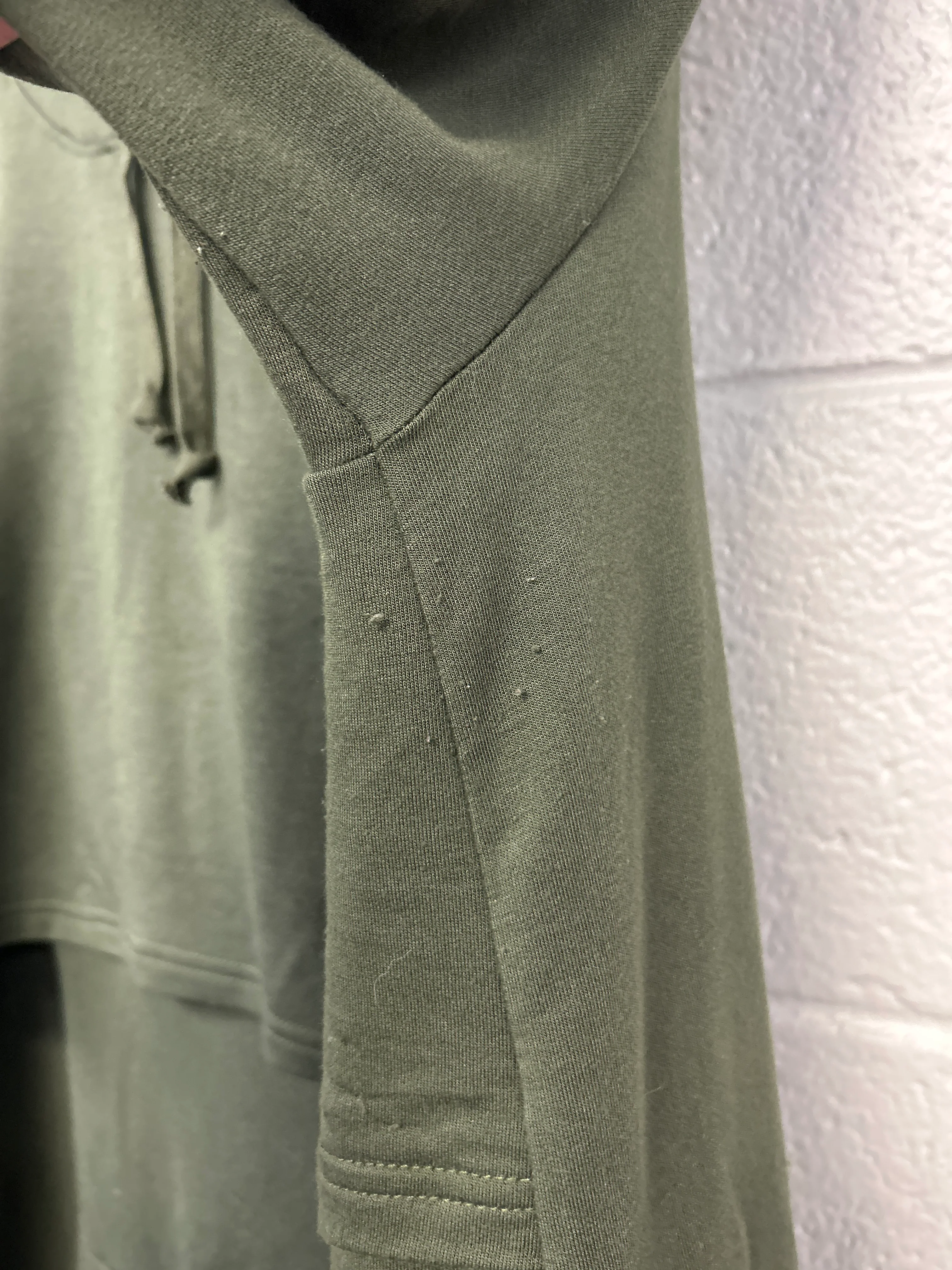Outlet 7238 - Latched Mama Cloud Nursing Hoodie - HUNTER GREEN - 2X - Image 3
