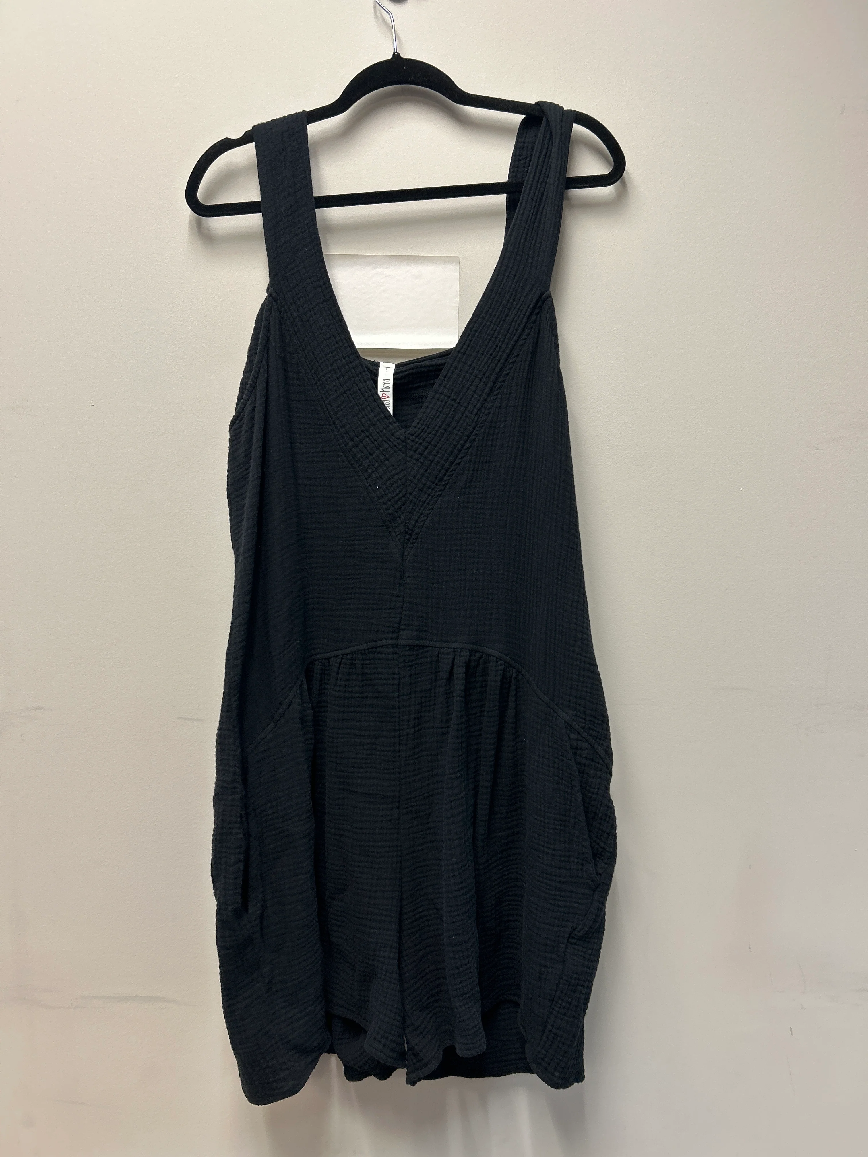 Outlet 7291 - Latched Mama Coastline Nursing Overalls - Final Sale - BLACK - Large