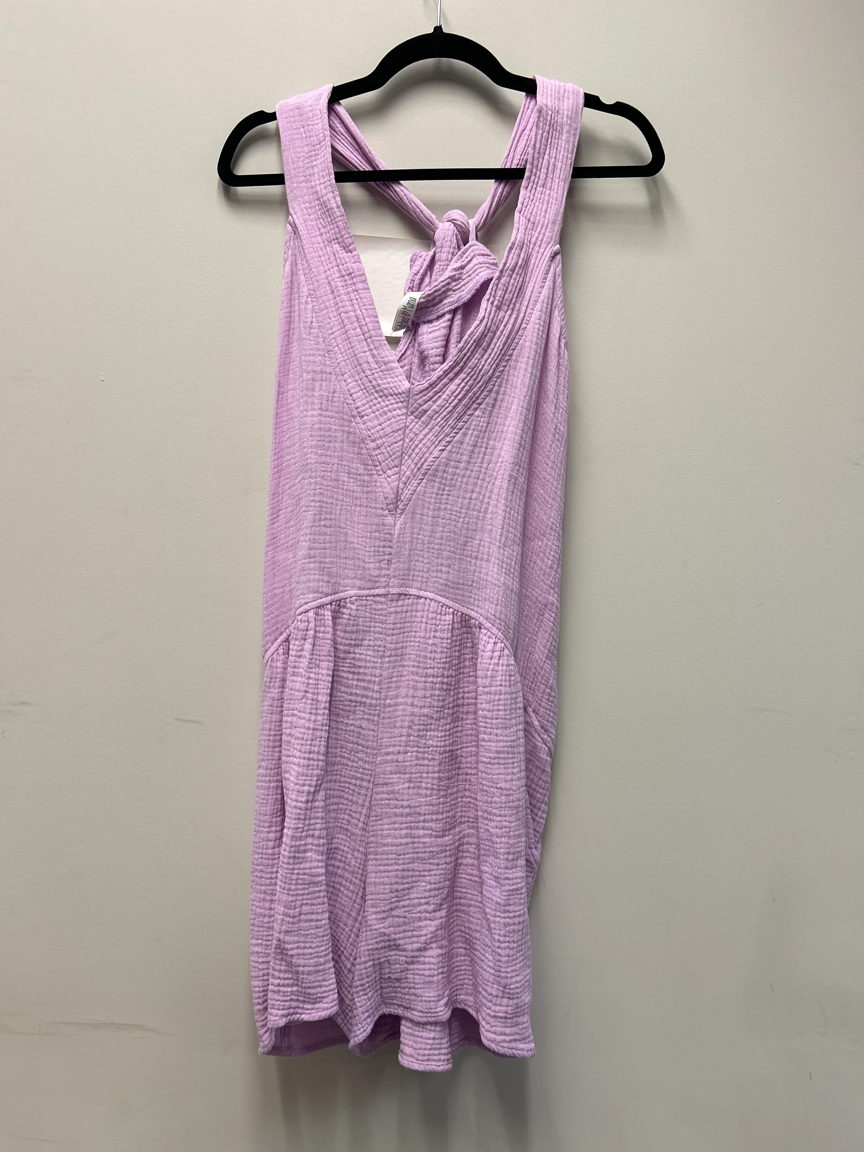 Outlet 7295 - Latched Mama Coastline Nursing Overalls - Final Sale - Wisteria - Medium