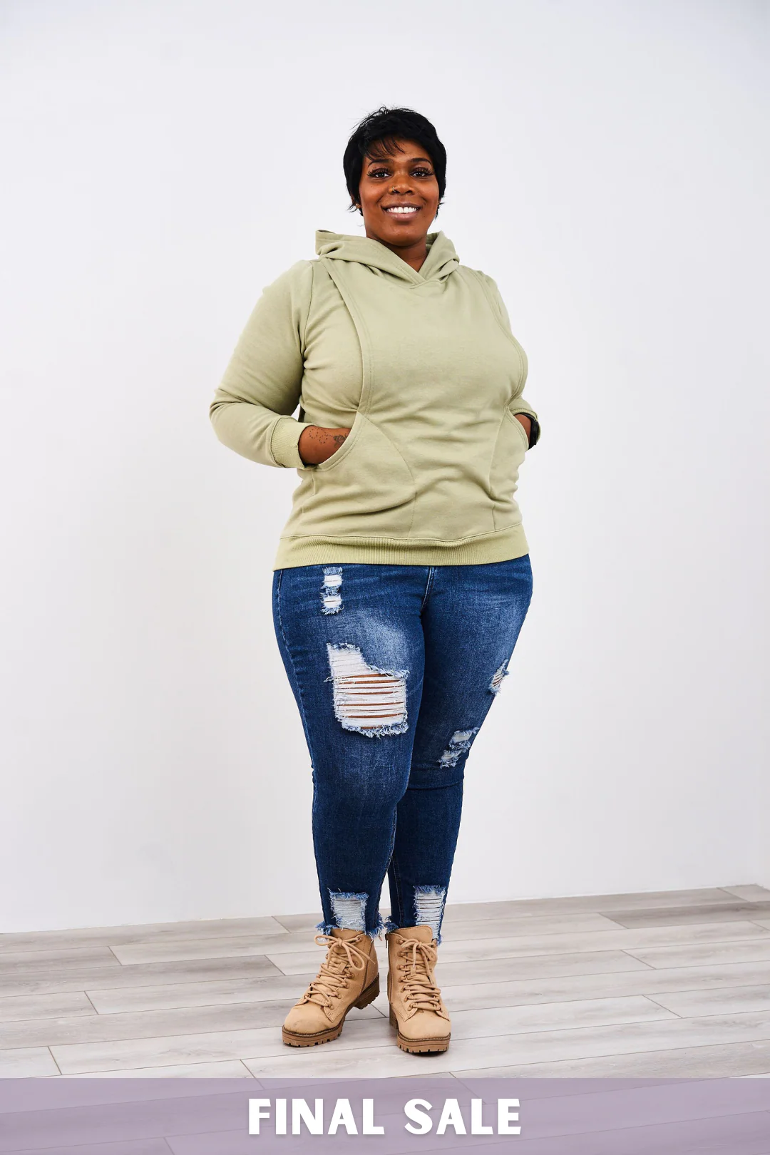 The Latched Mama Heavy Hoodie - Final Sale - Image 3