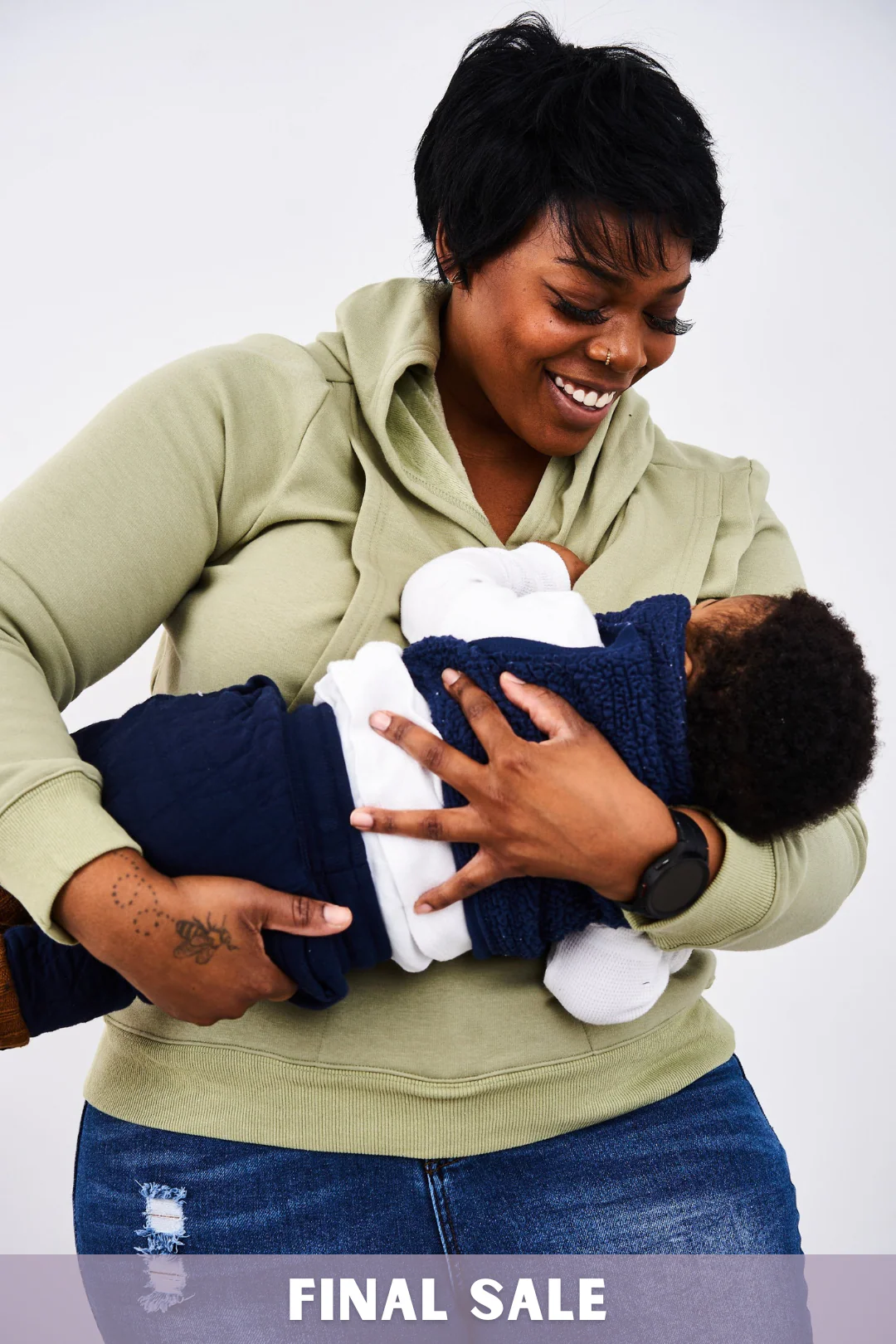 The Latched Mama Heavy Hoodie - Final Sale - Image 4